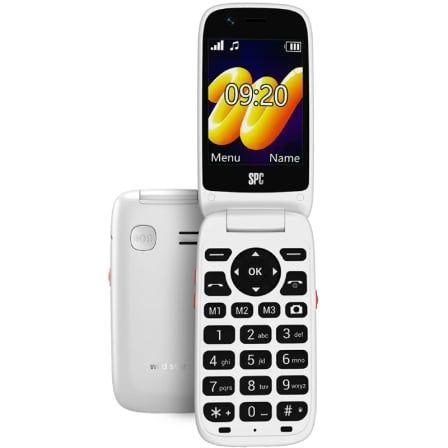 Telemóvel SPC Wild Star (4G - Ecrã 2,8" e ecrã exterior 1,4" - Branco)