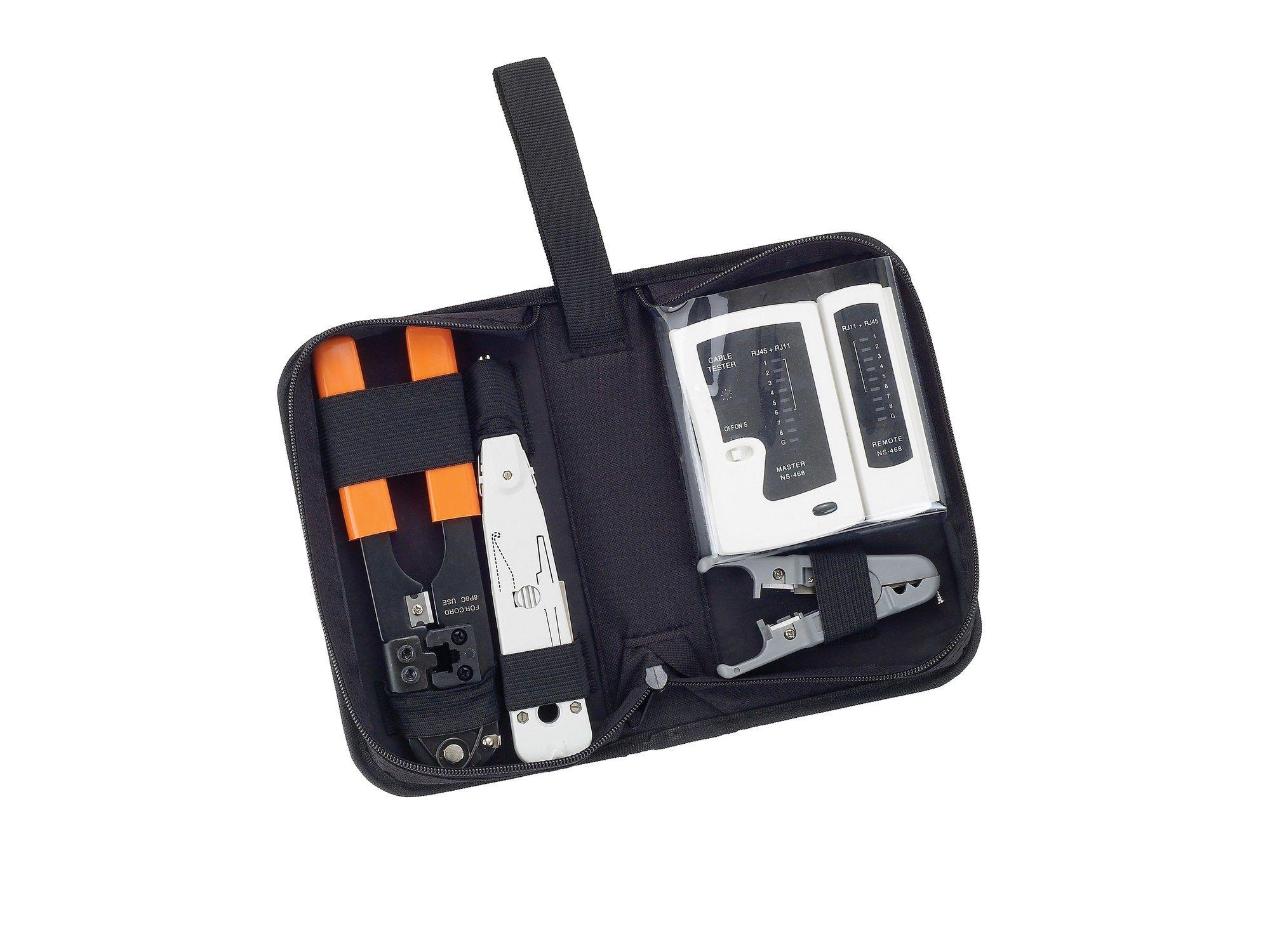 Conjunto de Ferramentas de Rede EQUIP 129503 (Multicor)