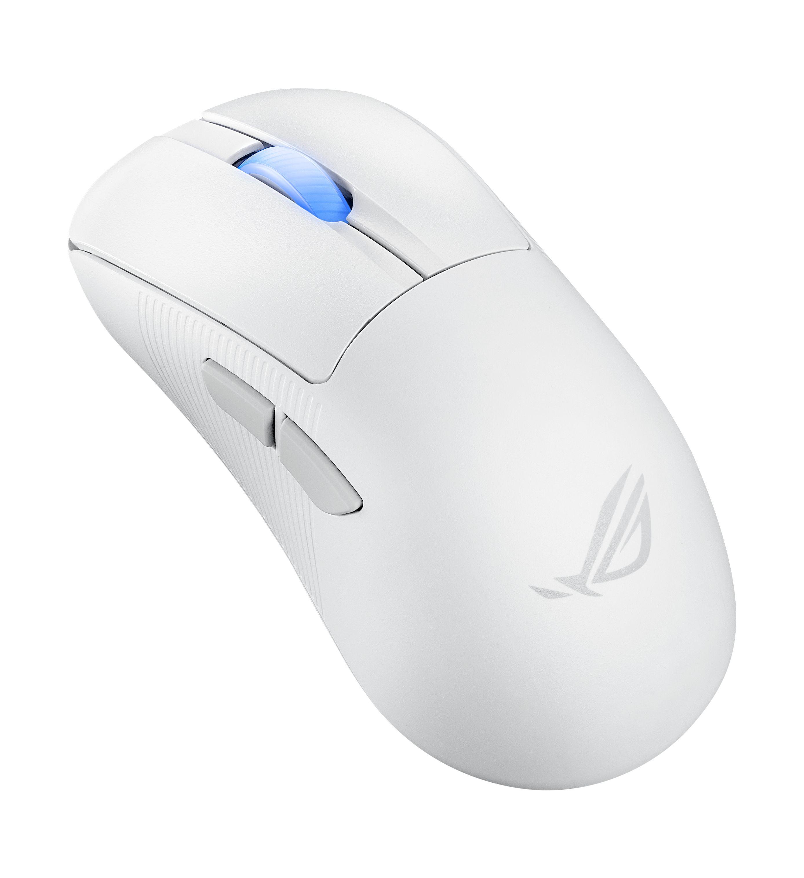 Rato ASUS ROG Keris II Ace Sem Fios (Mão direita - 42000 DPI - Ótico - Branco) — miniatura 2