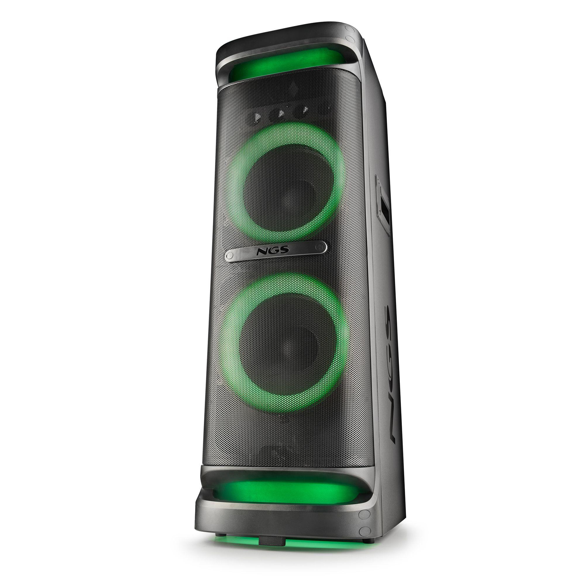 Coluna Portátil NGS WILD SPACE 3 (800 W - Sem fios - Preto), miniatura 3