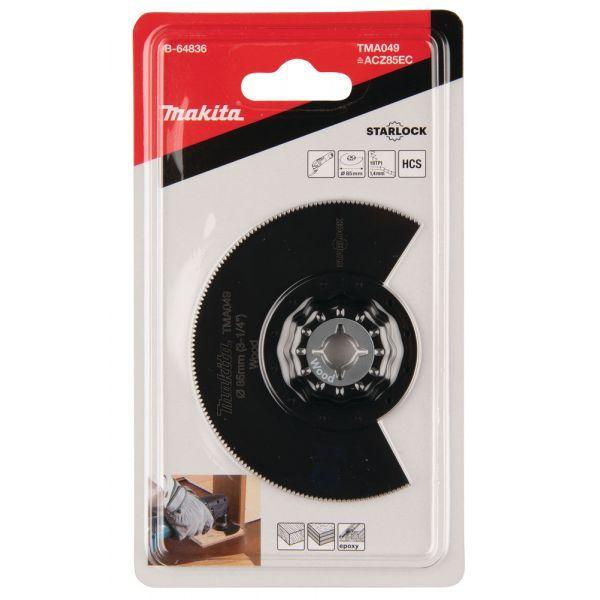 Lâmina de Serra de Segmento MAKITA TMA049 B-64836 (Aço de alto carbono), miniatura 3