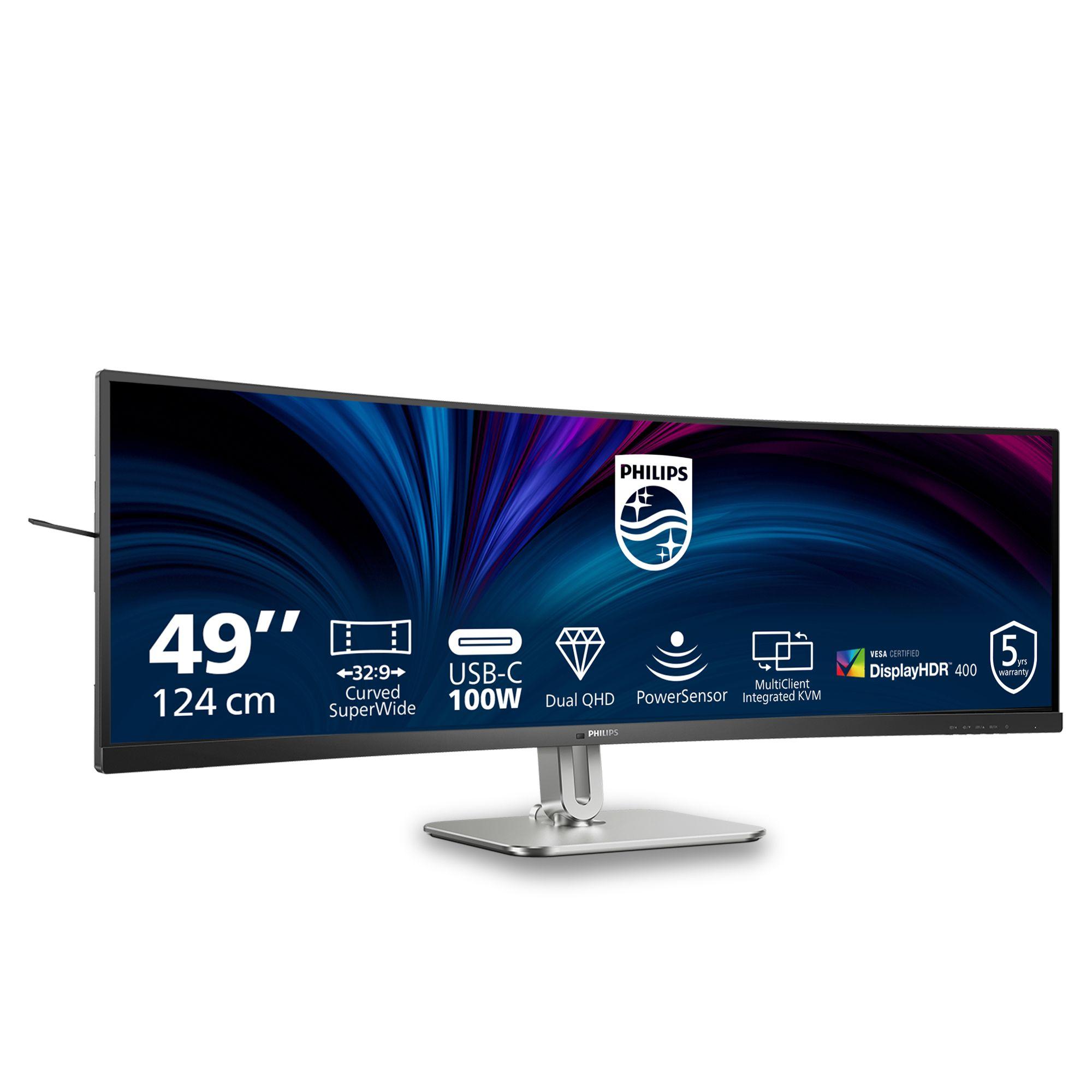 Monitor PHILIPS 5000 Series 49B2U5900CH/00 (48,8" - VA - 75 Hz - Preto) — miniatura 2