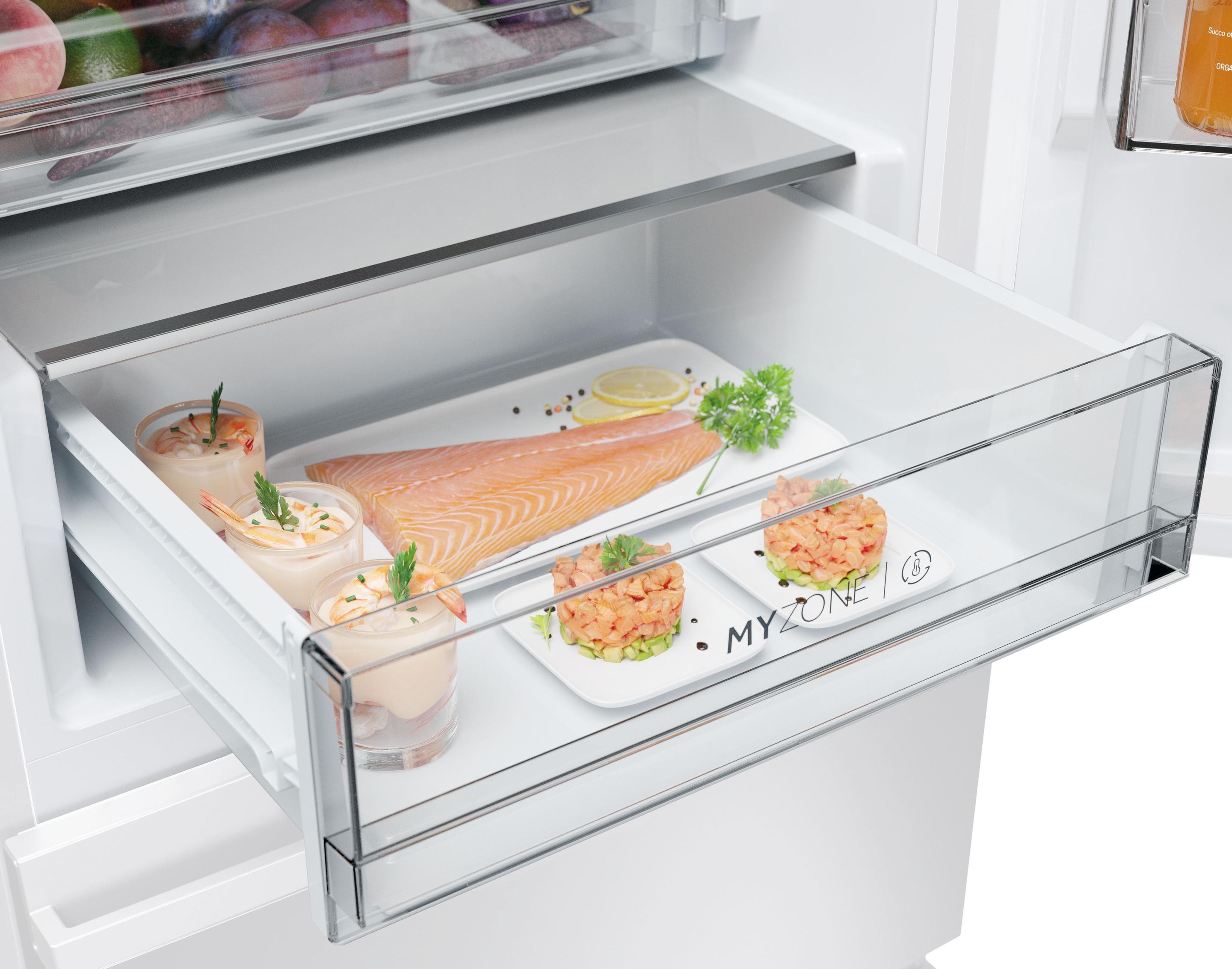 Frigorífico Combinado Independente HAIER HTW5618ENPW (360 l - hOn - 185x59,5x66,7 cm - Branco) — miniatura 6