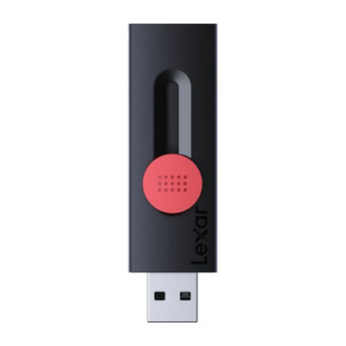 Pen USB LEXAR JumpDrive Dual Drive D300 (Retrátil - Até 130 MB/s - Preto), miniatura 3