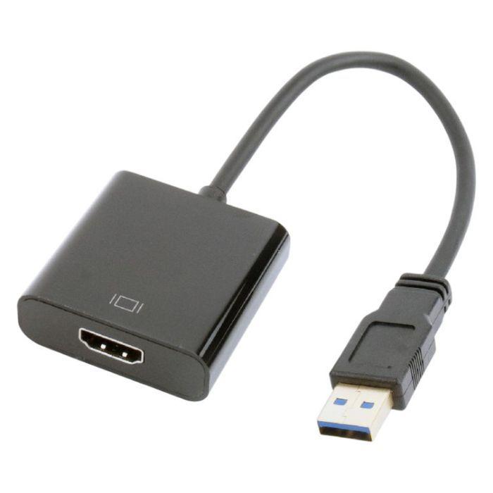 Adaptador USB 3.0 para HDMI GEMBIRD A-USB3-HDMI-02 (0,15 m - Preto), miniatura 2