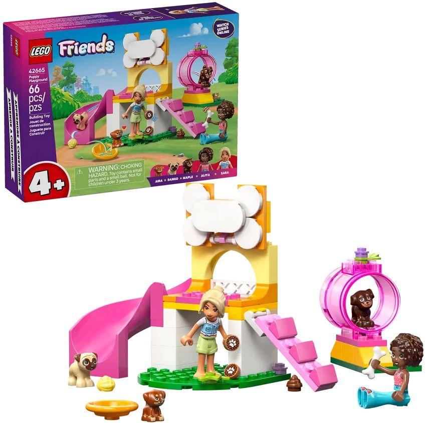 LEGO 42665 Friends Parque para Cachorrinhos (4+ anos - 66 peças), miniatura 3