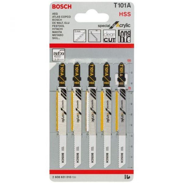 Lâmina para Serra Tico-Tico BOSCH T 101 A Clean for PC (100 mm - Conjunto de 5) — miniatura 2