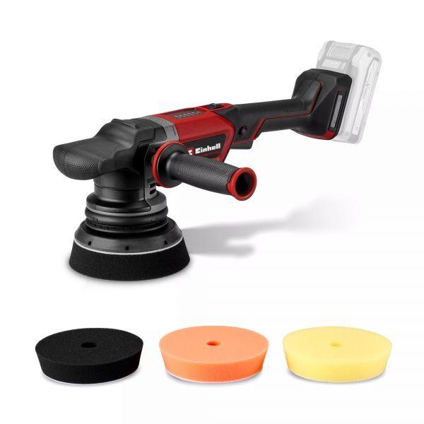 Polidora Excêntrica a Bateria EINHELL CP-EP 18/125 Li BL-Solo (18 V - Power X-Change - Preto)