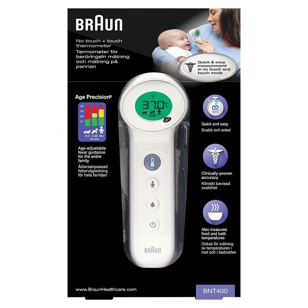 Termómetro de Infravermelhos BRAUN BNT400WE (Branco) — miniatura 3