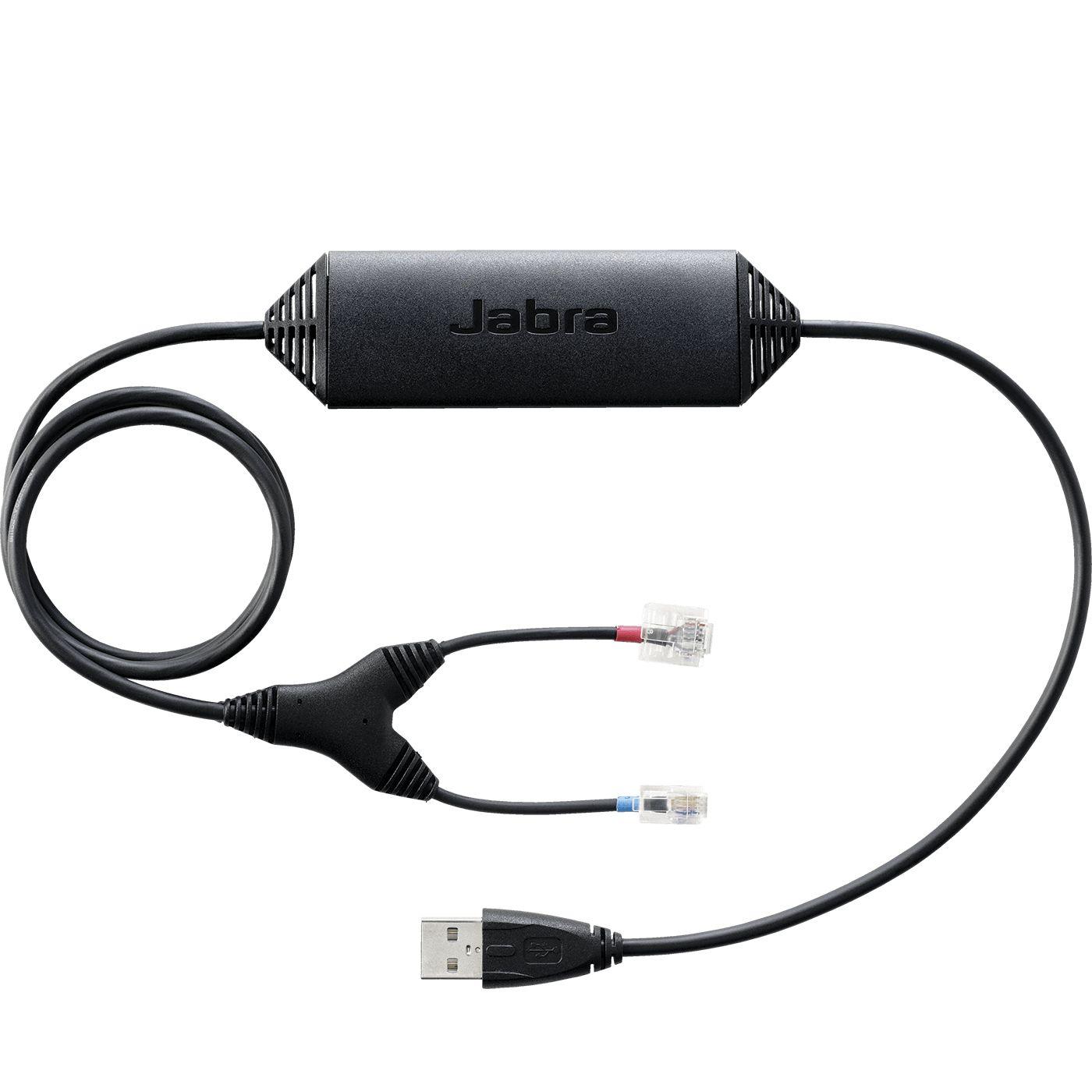 Cabo Adaptador EHS JABRA Link 14201-30 (RJ-9 - Preto)