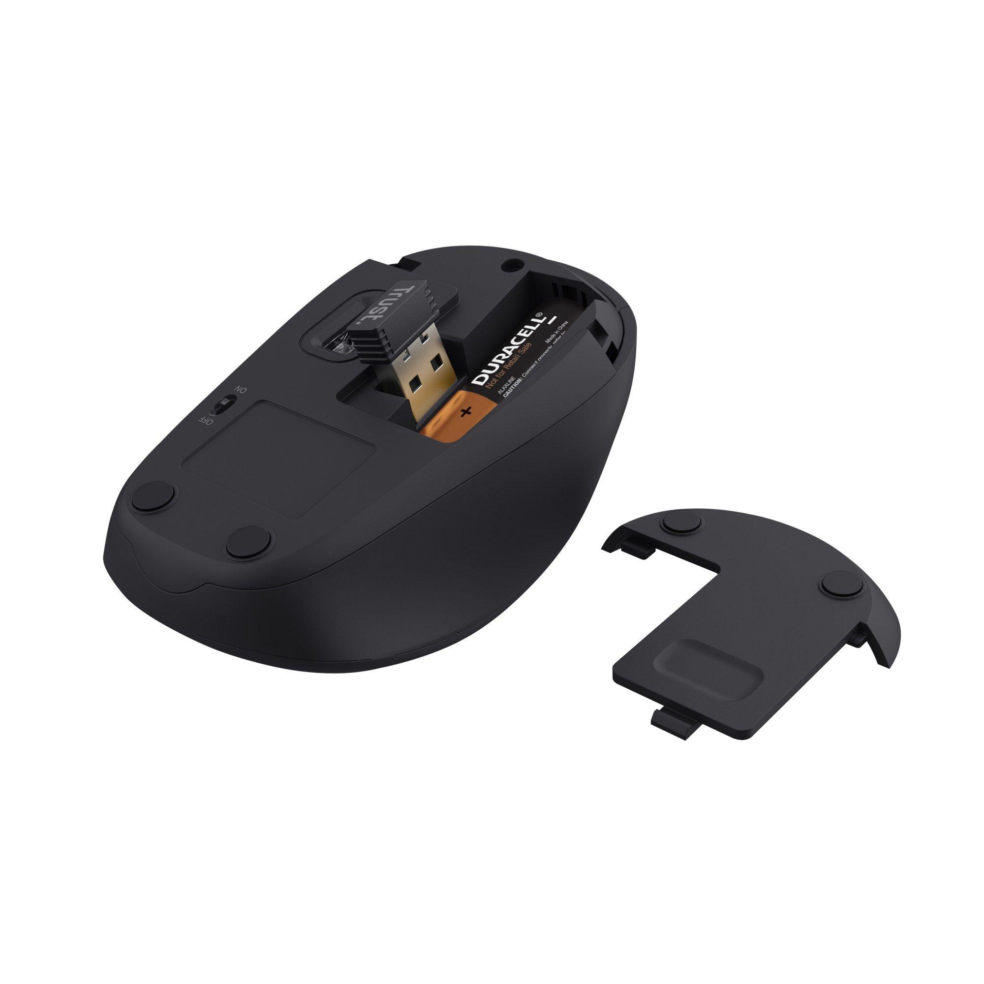Conjunto de Mala para Portátil e Rato TRUST Bologna (16" - 40,6 cm - Altura 29 cm - Preto), miniatura 7