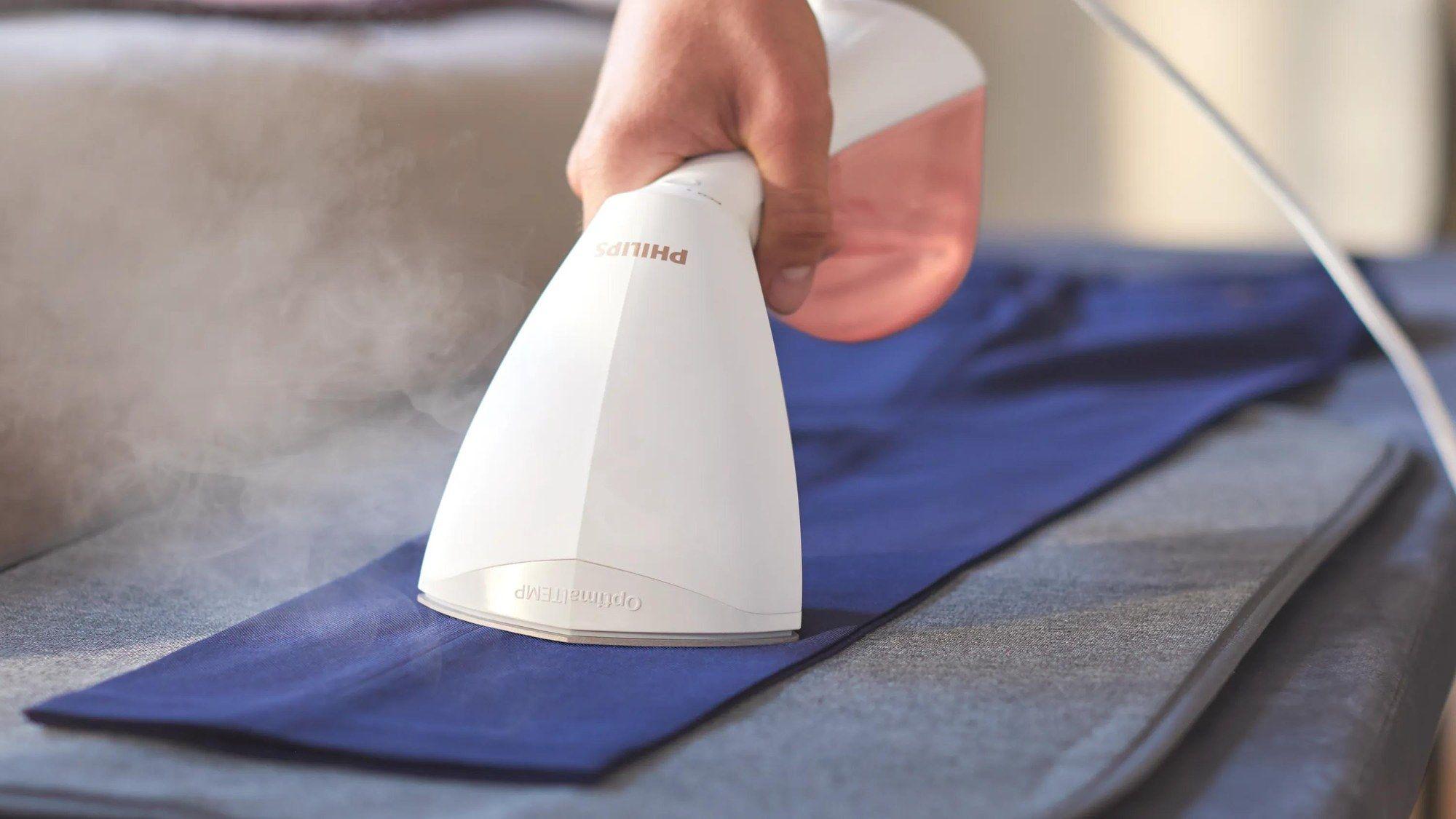 Vaporizador de Roupa PHILIPS Série 8000 GC801/10 (Rosa/Branco), miniatura 8