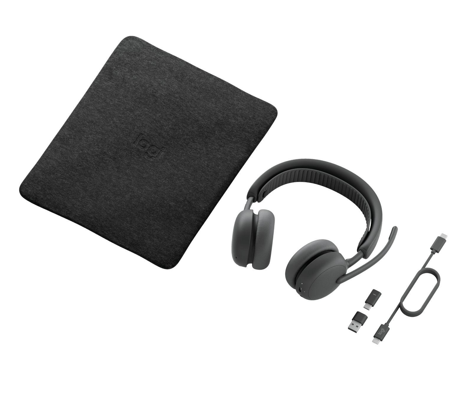 Headset LOGITECH Zone Wireless 2 ES (25 h - Android, iOS, iPadOS - Grafite) — miniatura 6