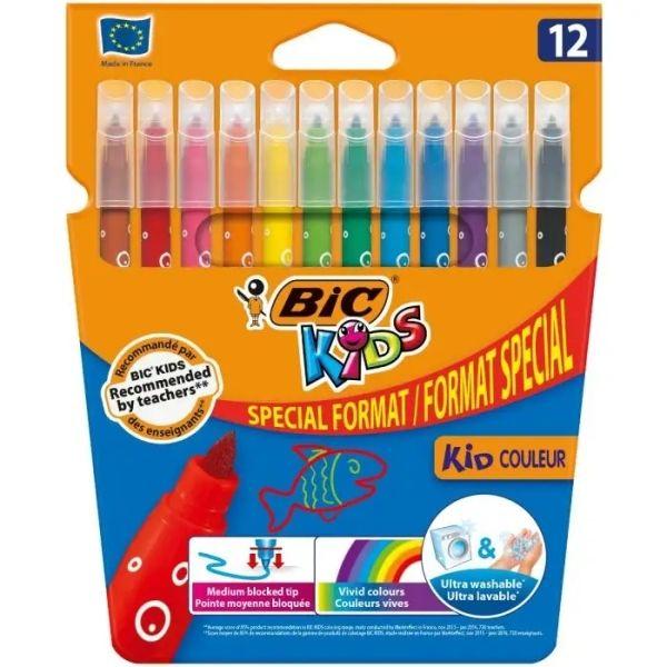 Marcadores de Feltro BIC Kids Couleur (Cores Sortidas)