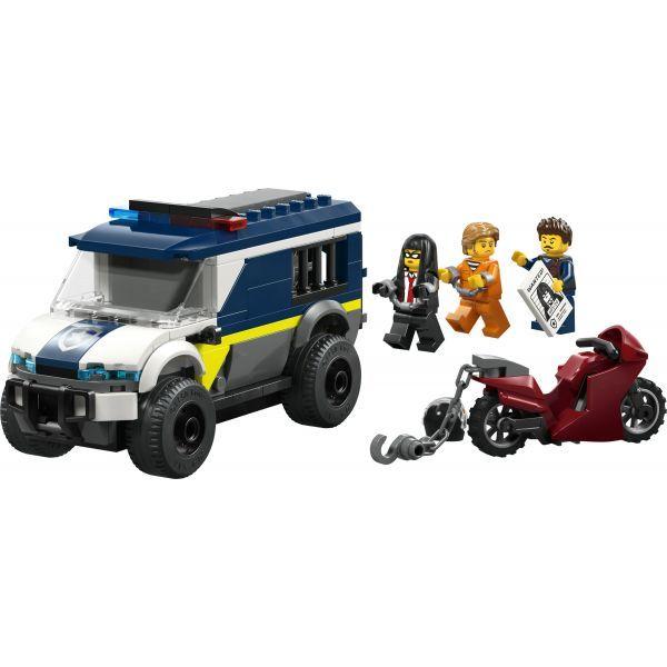 Conjunto de Construção LEGO City 60479 Carrinha de Transporte de Prisioneiros da Polícia (6 anos - Multicor), miniatura 2