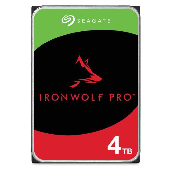 Disco Rígido Interno SEAGATE IronWolf Pro ST4000NT001 (4 TB - 3.5" - SATA 6 Gb/s)