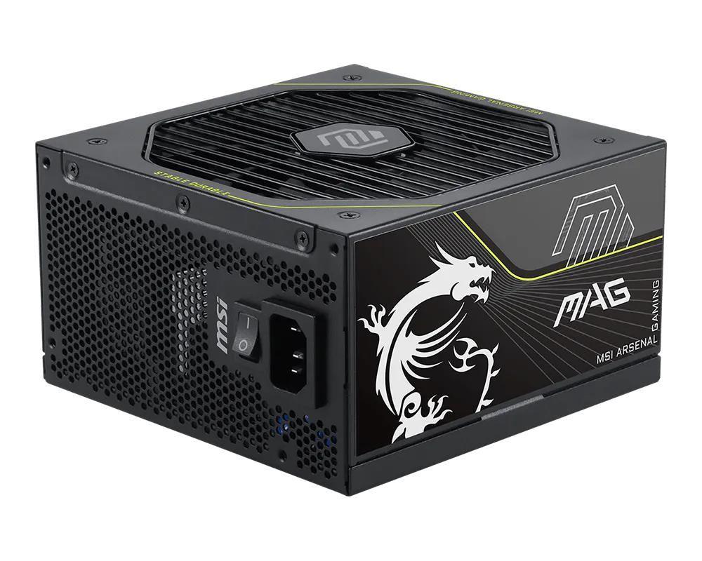 Fonte de Alimentação MSI MAG A1000PLS PCIE5 (ATX - 1000 W - 80 PLUS Titanium - Preto)