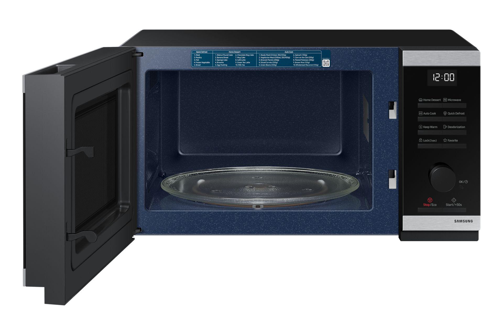Micro-ondas Independente SAMSUNG MS23DG4504AT (800 W - 23 l - Botões, rotativo - Inox) — miniatura 2