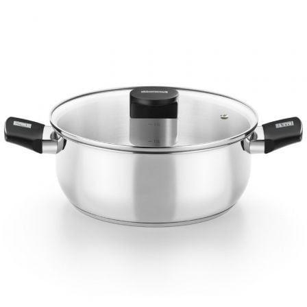 Caçarola MONIX Elite M240324 (Aço inoxidável 18/10 - 24 cm - Aço inoxidável)