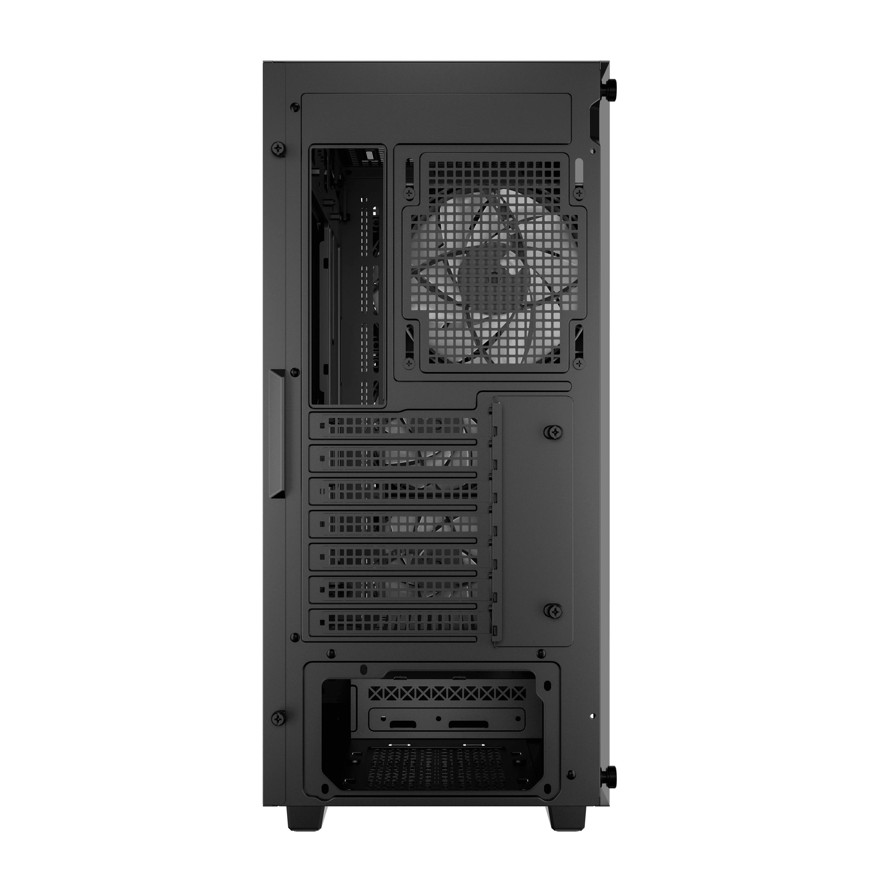 Caixa PC DEEPCOOL CC560 ARGB V2 (ATX, micro ATX, Mini-ITX - Midi Tower - ABS, SPCC, vidro temperado - Preto) — miniatura 10