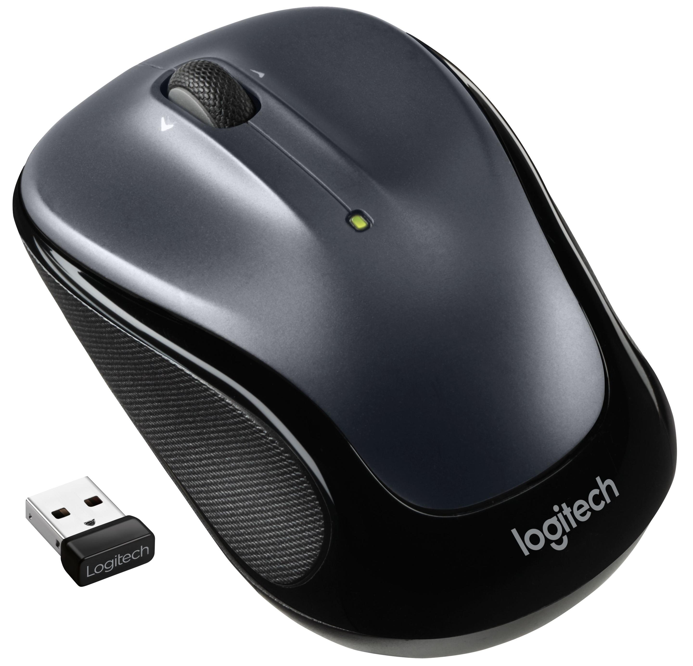 Rato LOGITECH M325s (Ambidestro - 1000 DPI - Ótico - Prateado escuro)