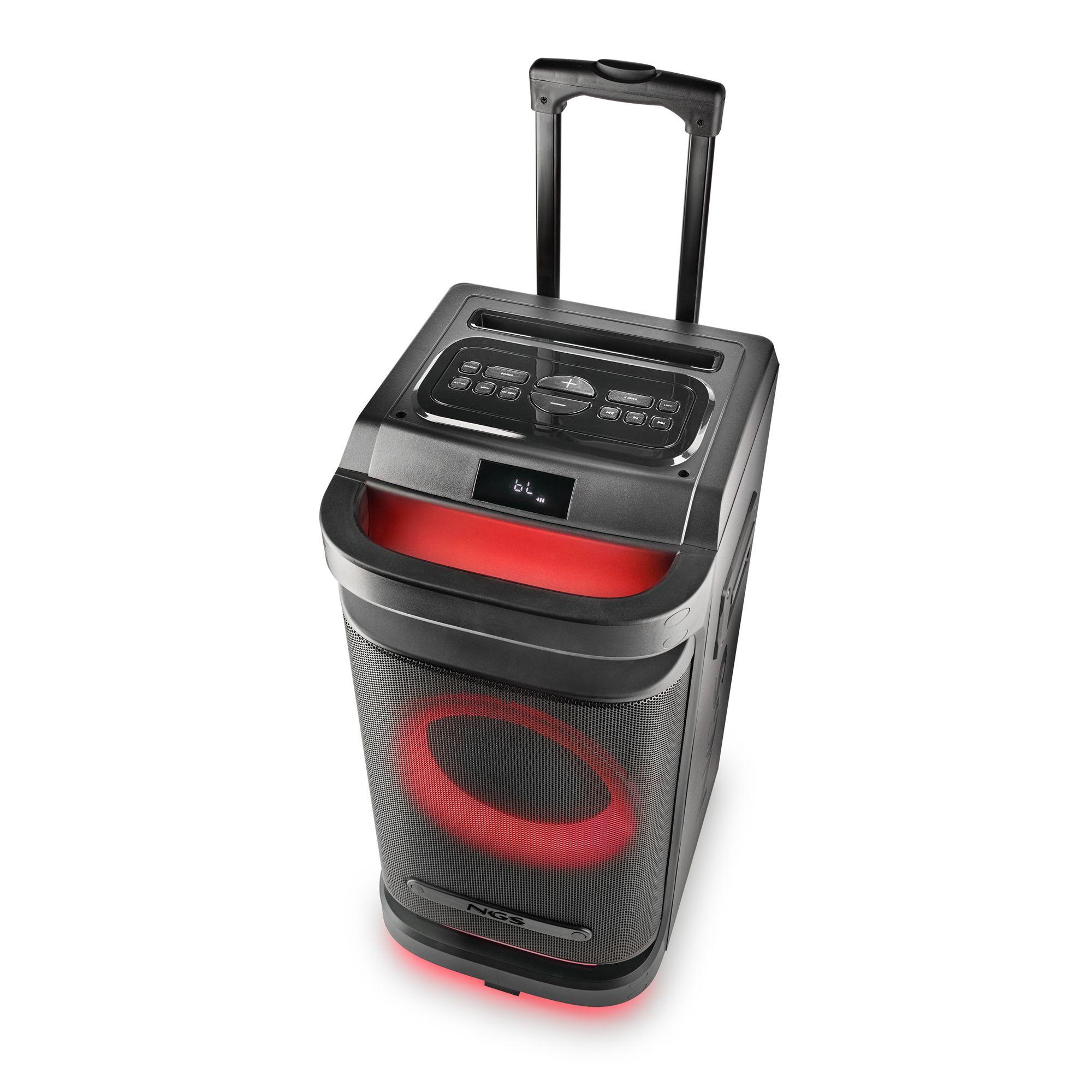 Coluna Portátil NGS Wild Space 1 (Sem fios - 180 W - Universal - Preto), miniatura 5