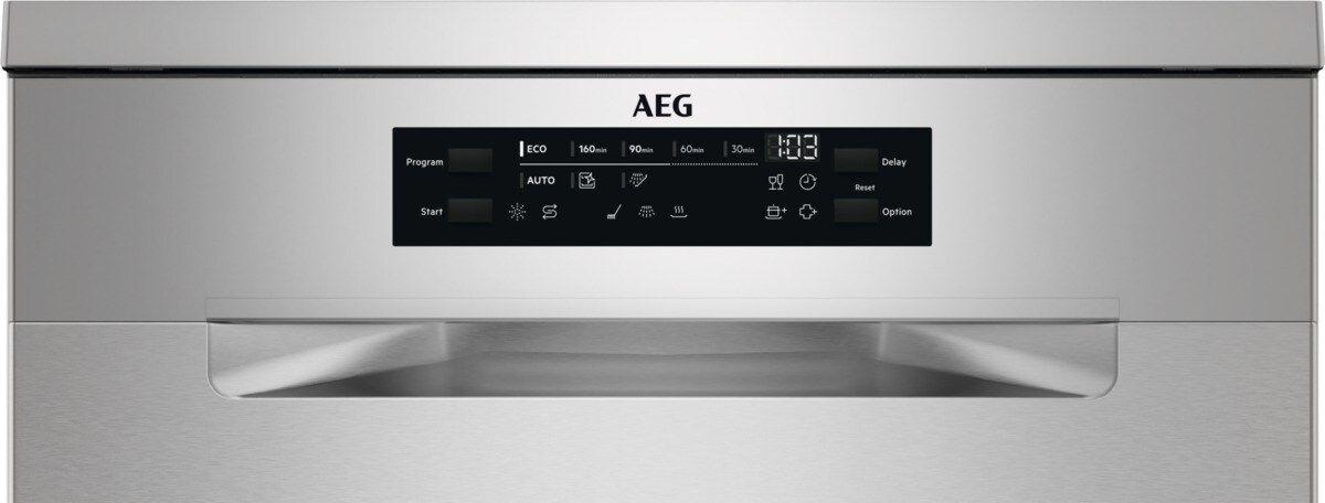 Máquina de Lavar Loiça Independente AEG FFB74907ZM (14 talheres - B - 10,5 l - Inox) — miniatura 2