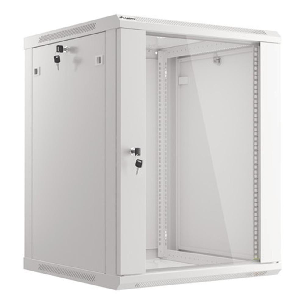 Armário Rack Mural LANBERG WF01-6615-10S (19" - 15U - 600x600 - Cinzento)