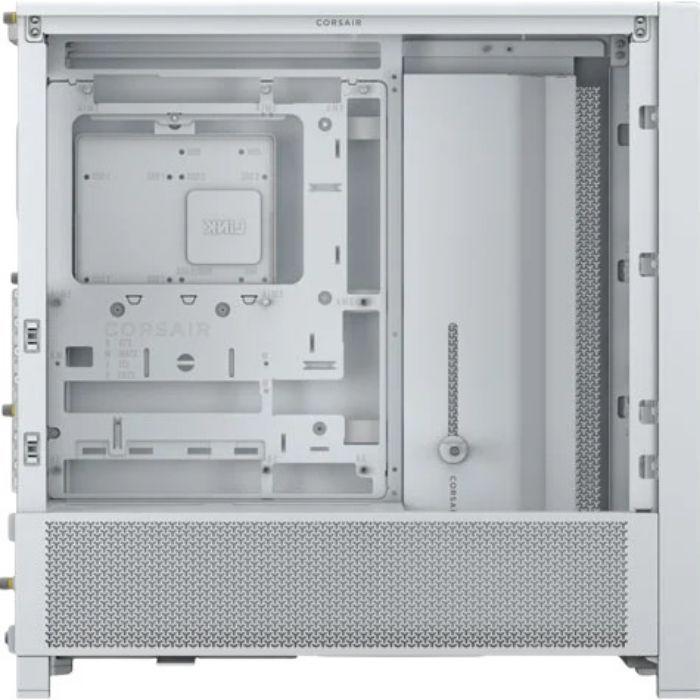 Caixa PC CORSAIR FRAME 4000D (ATX, EATX, micro ATX, Mini-ITX - 2.5" - Plástico, Aço, Vidro temperado - Branco) — miniatura 3