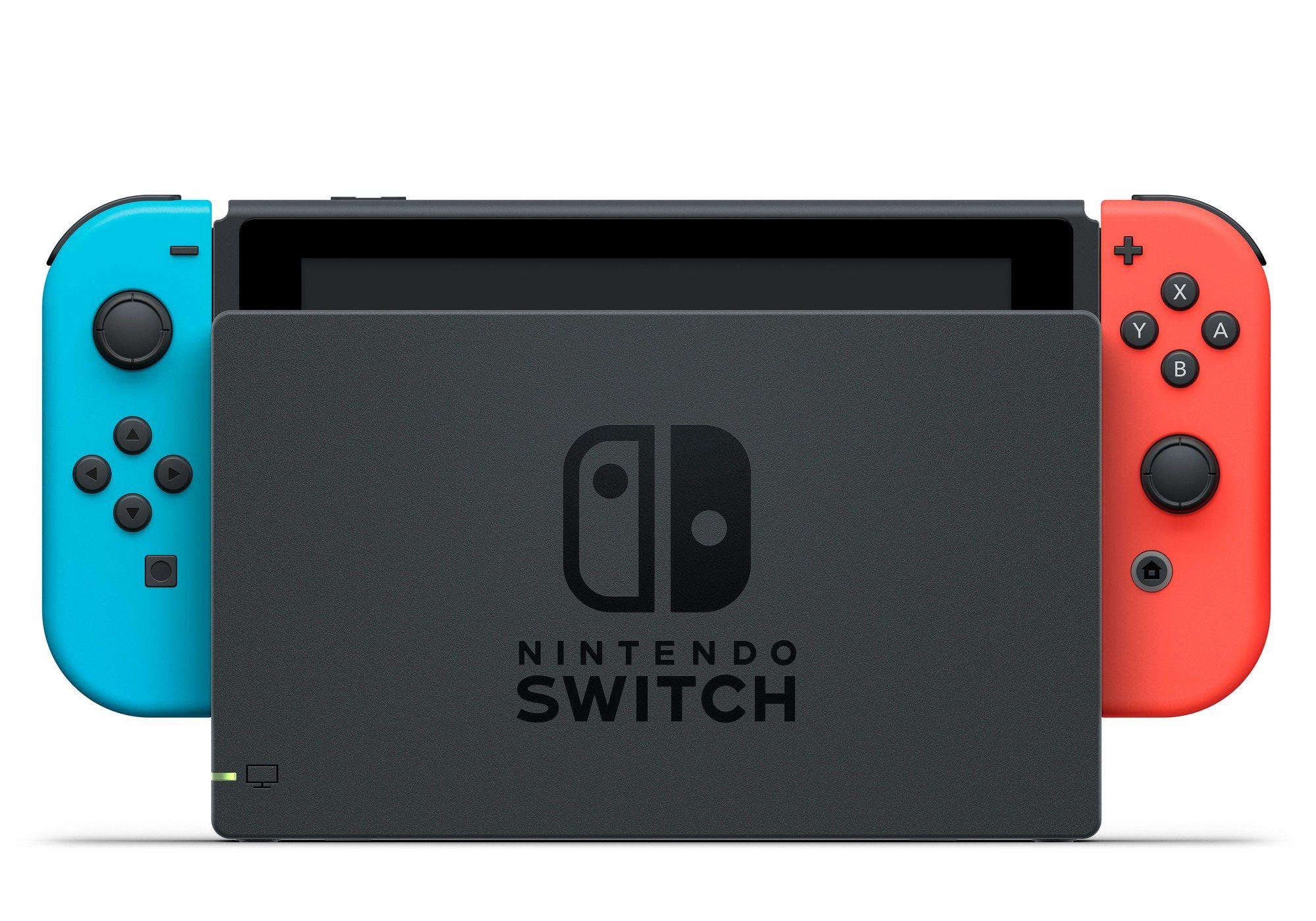 Consola NINTENDO Switch V2 (NVIDIA - 32 GB - 6,2" - Azul e Vermelho Neon) — miniatura 12