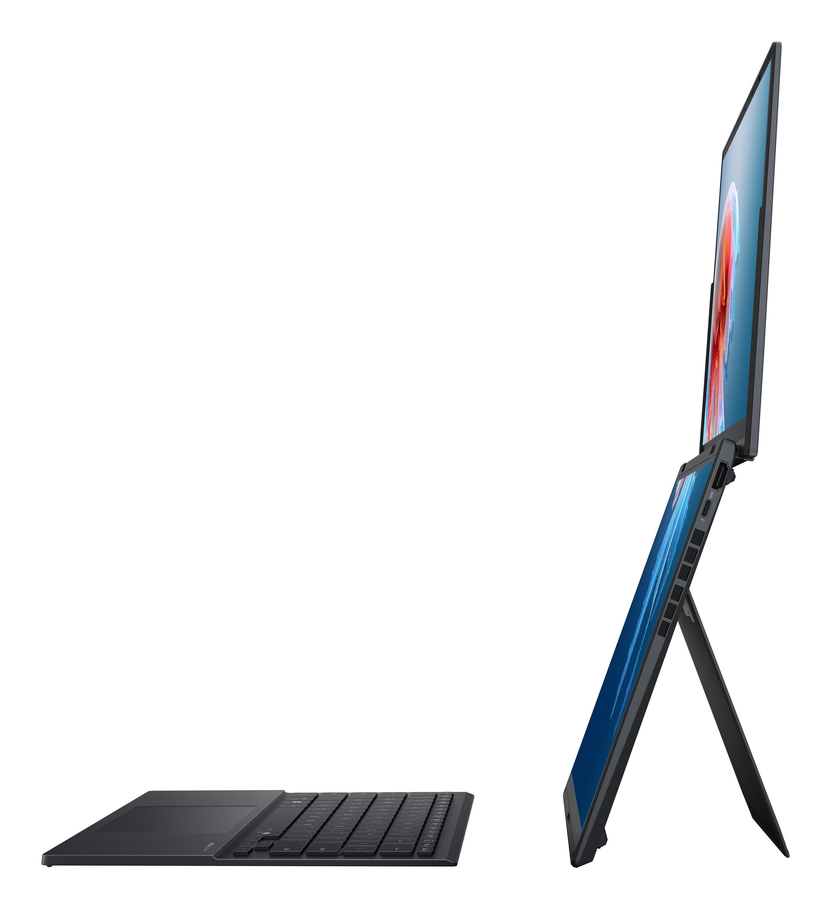 Portátil Híbrido ASUS Zenbook Duo UX8406CA-QL336W (Core Ultra 7 255H - 32GB - 1TB SSD - OLED 14" - Layout ES - Cinzento) — miniatura 4