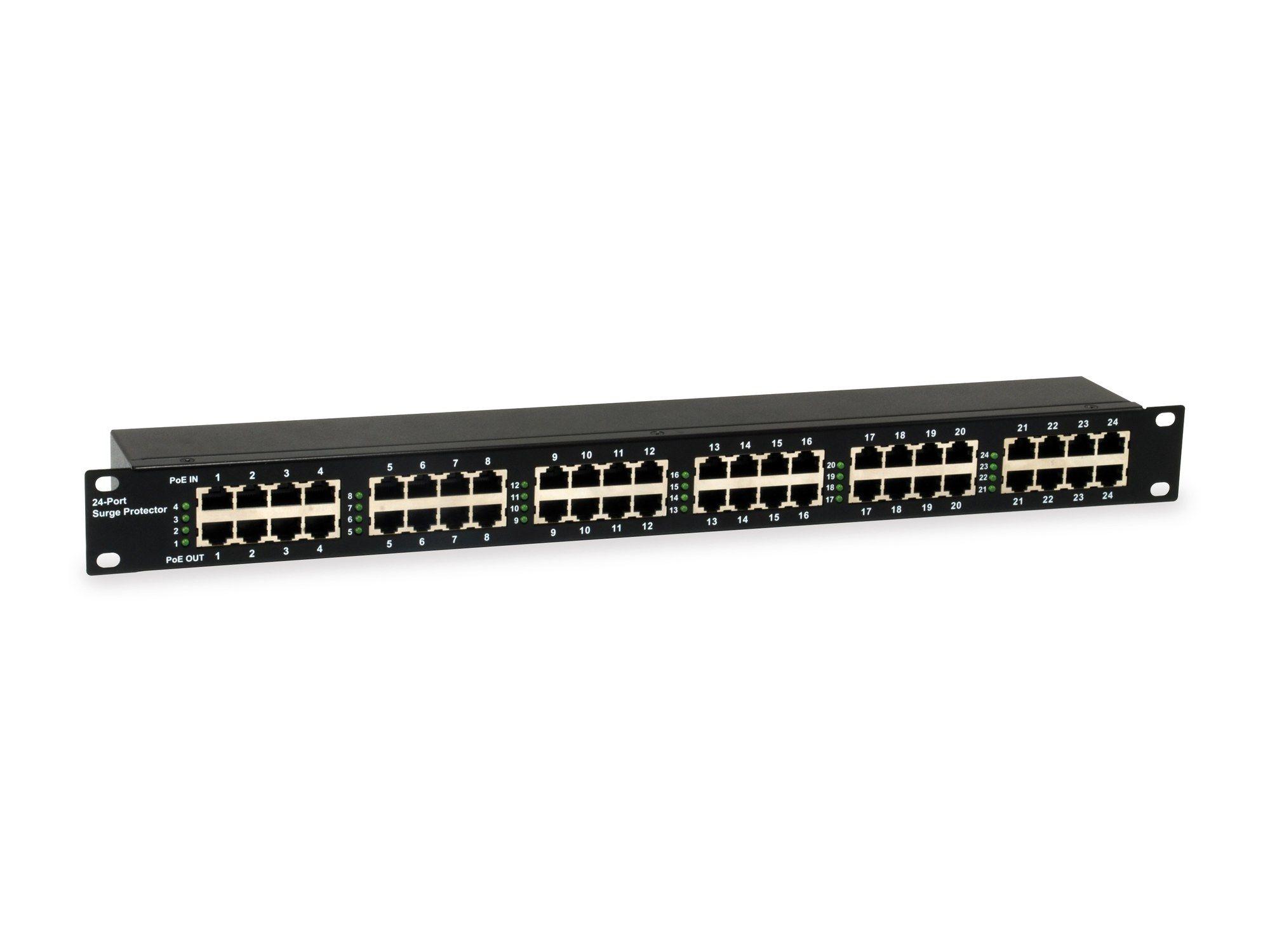 Protetor contra Sobretensões LEVELONE ESP-2400 (Preto)
