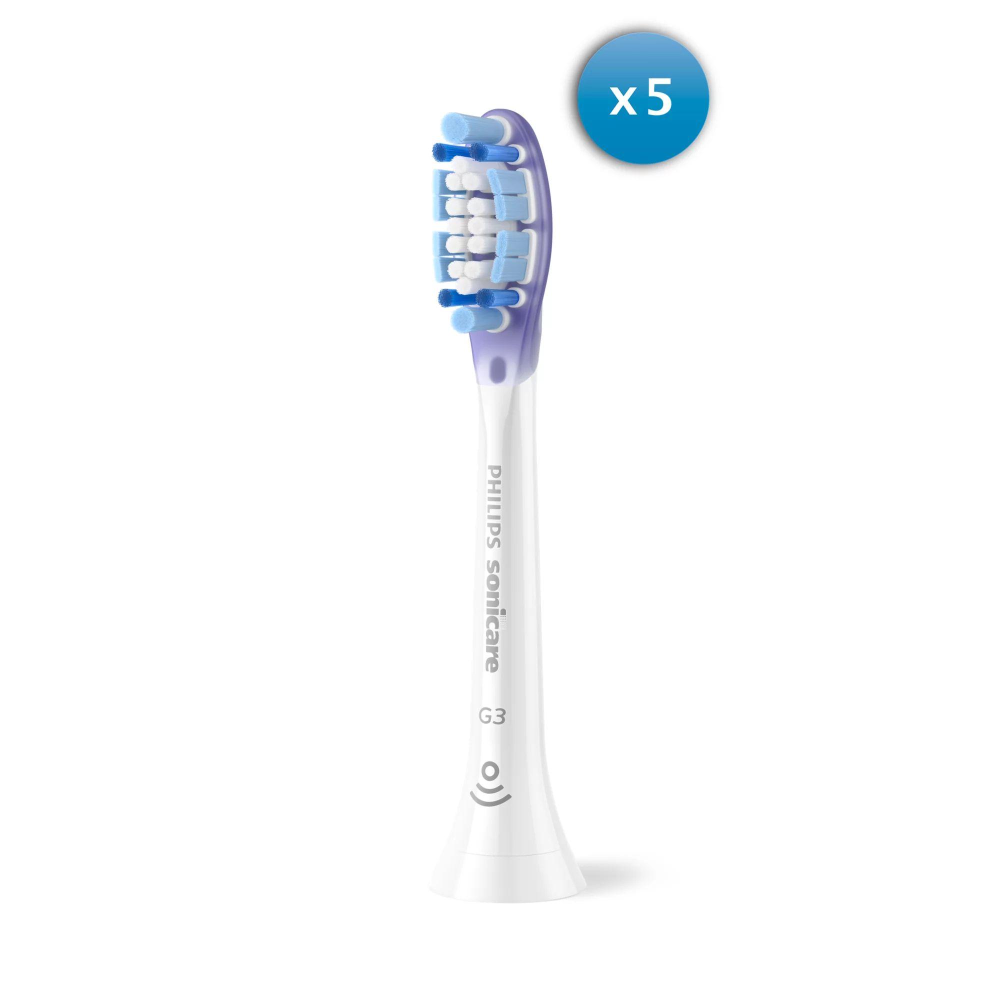 Cabeças de Escova de Dentes PHILIPS Sonicare G3 Premium Gum Care HX9055/87 (Branco)