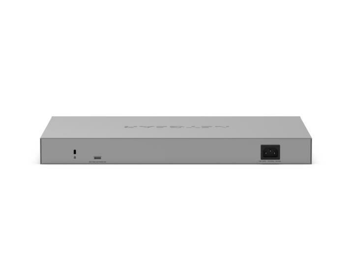 Switch Gerido NETGEAR GS728TP-300EUS (Gigabit Ethernet - 4 módulos instalados - 1,5 MB - Cinzento) — miniatura 6