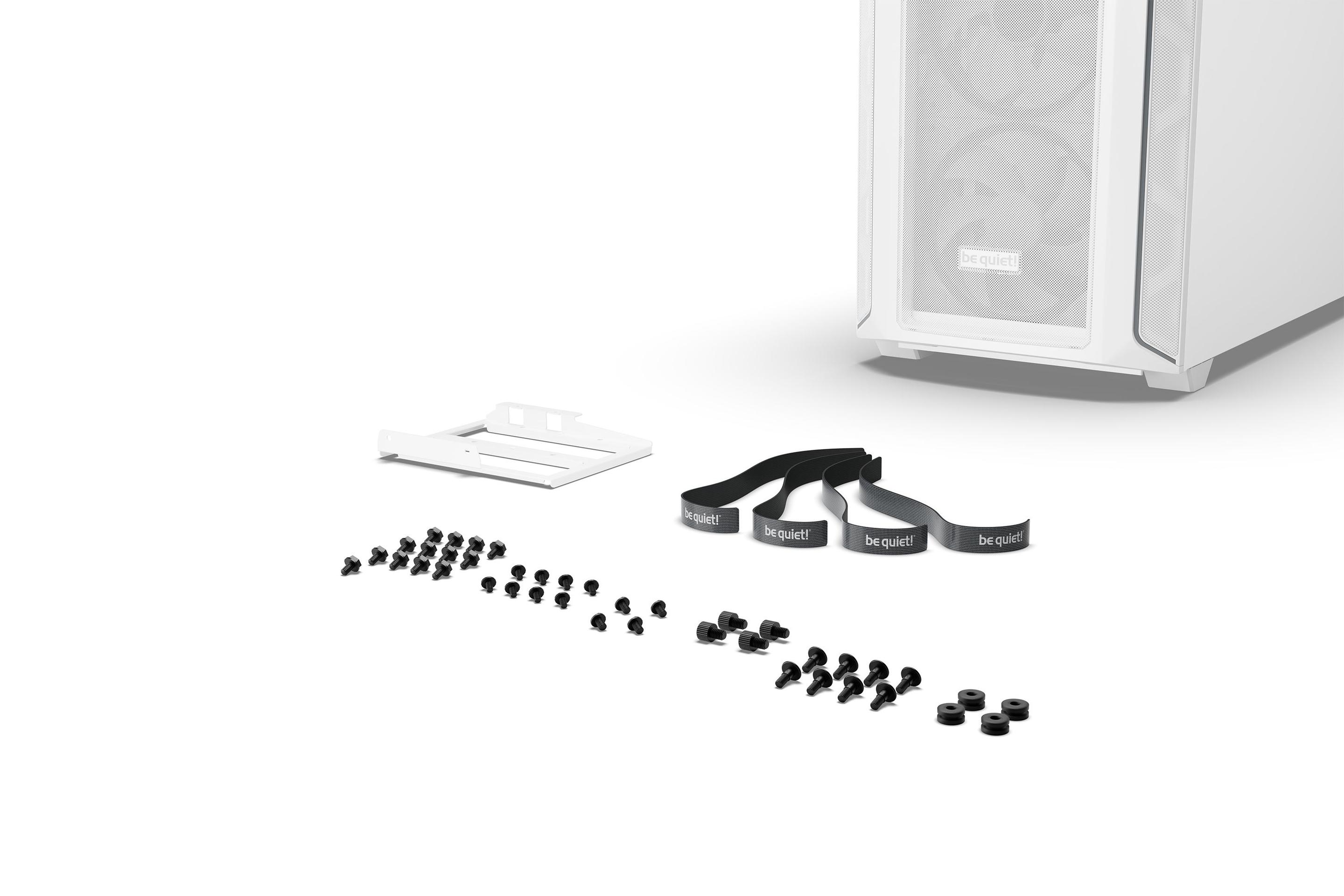 Caixa PC BE QUIET! Shadow Base 800 FX (ATX, EATX, micro ATX, Mini-ITX - ATX, PS2 - Midi Tower - Branco) — miniatura 11