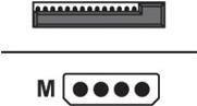 Adaptador de Alimentação Molex para SATA SHARKOON (15 cm - Preto)