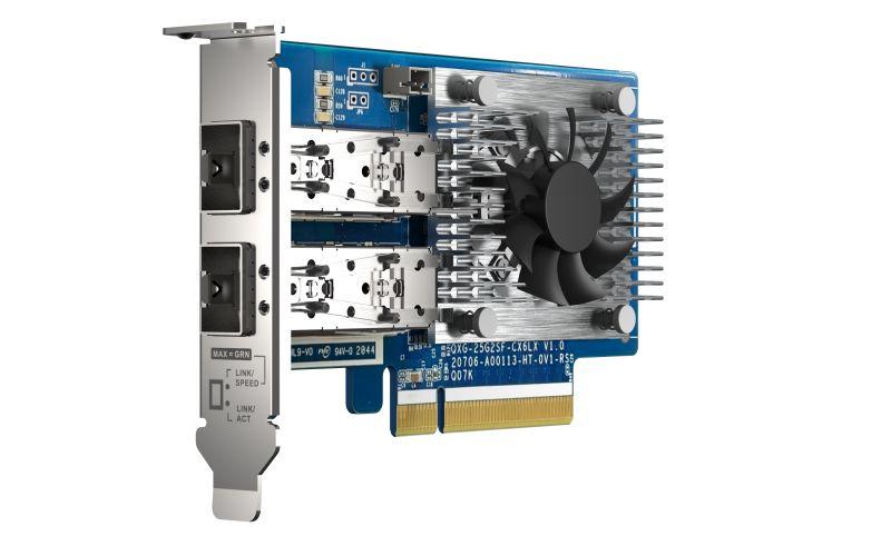 Placa de Rede QNAP QXG-25G2SF-CX6 (PCI Express - 25000 Mbit/s), miniatura 3