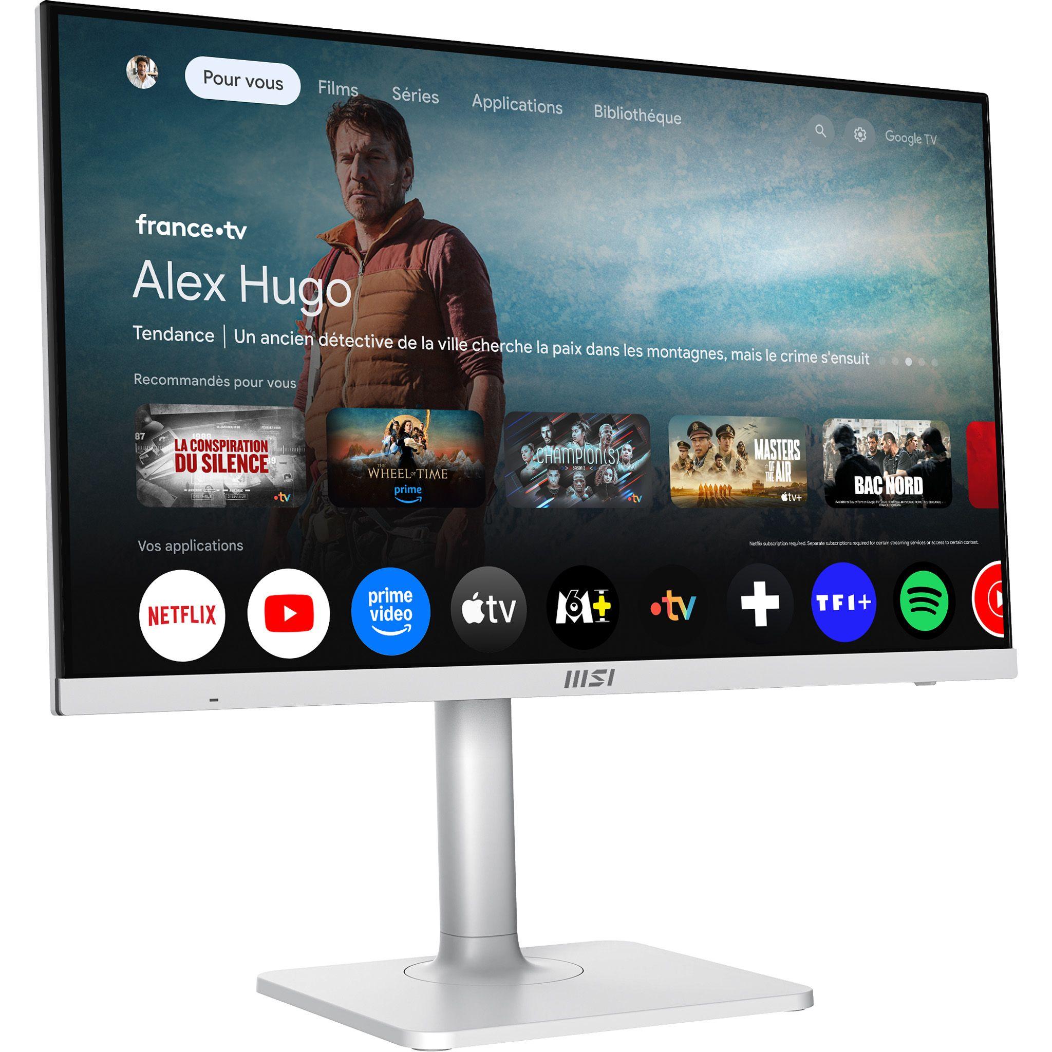 Monitor MSI Modern MD272UPSW (27" - IPS - 60 Hz - Branco) — miniatura 6