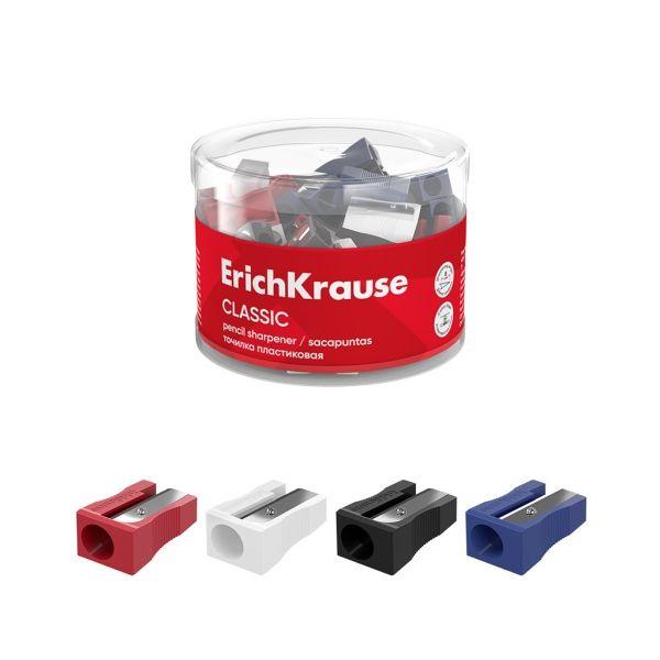 Afia-lápis ERICHKRAUSE EasySharp Classic (Plástico - Cores sortidas)