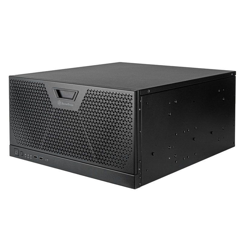 Caixa Rack para Servidor SILVERSTONE SST-RM51 (Preto) — miniatura 2