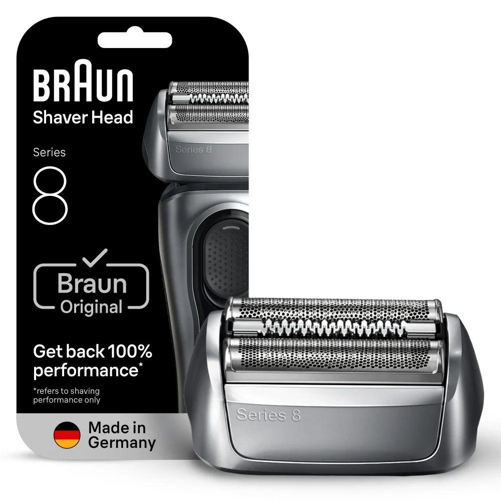 Cabeça de Corte para Máquina de Barbear BRAUN Series 8 83M (Prateado)