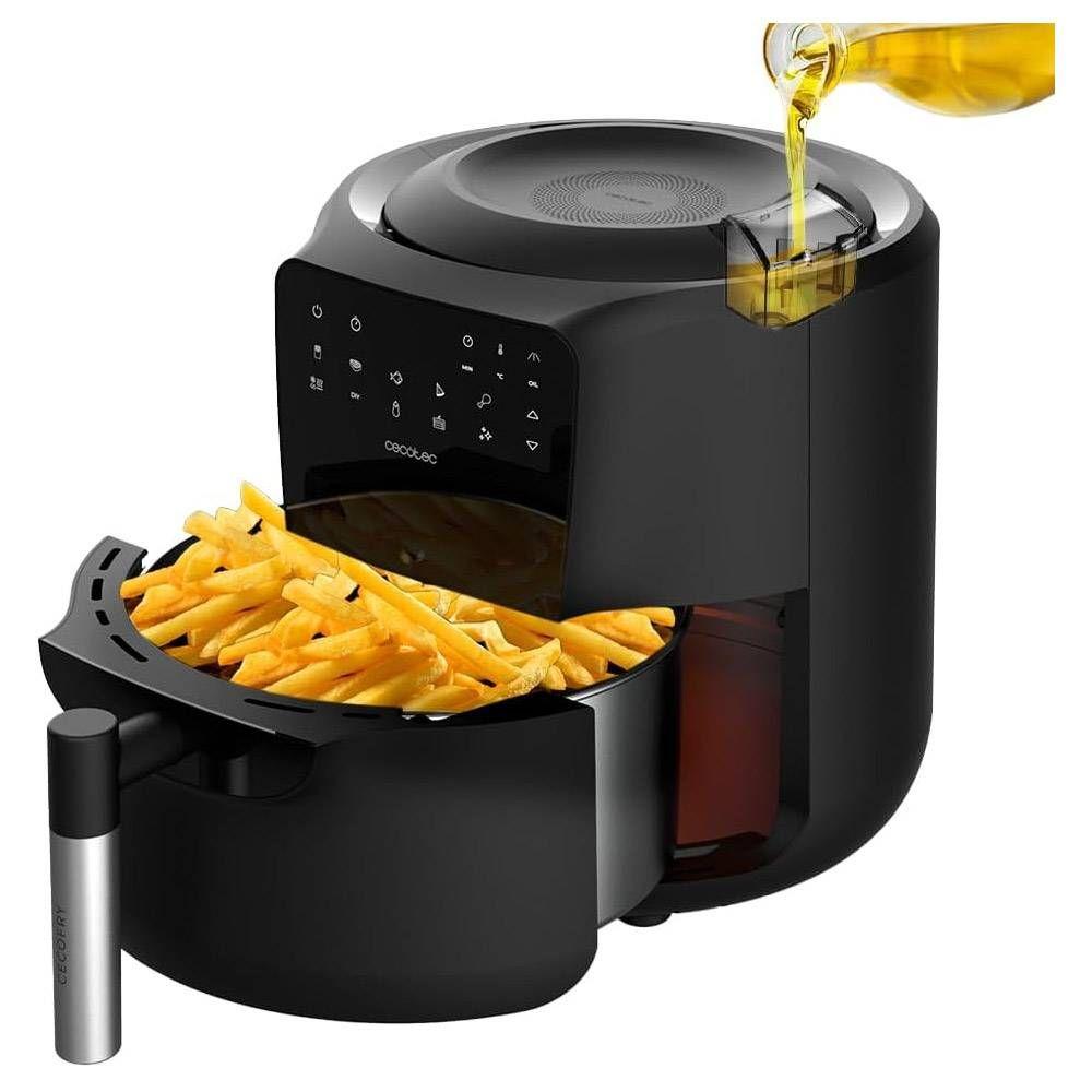 Fritadeira sem Óleo CECOTEC Cecofry Rain Pack (1550 W - 200 °C - 70 °C - Preto), miniatura 2