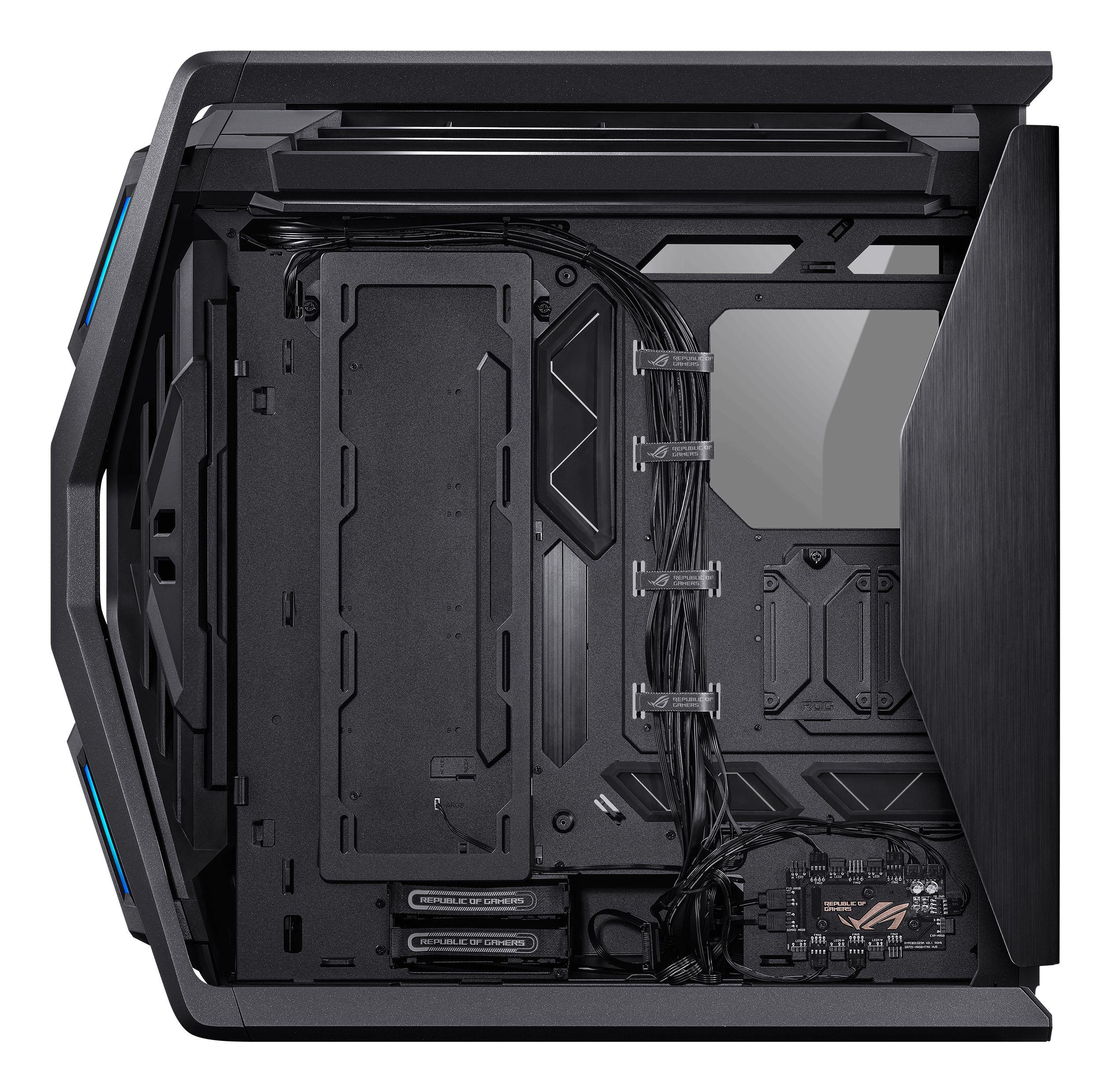 Caixa PC ASUS ROG Hyperion GR701 BTF Edition (ATX, EATX, micro ATX, Mini-ITX - Torre - Preto) — miniatura 11