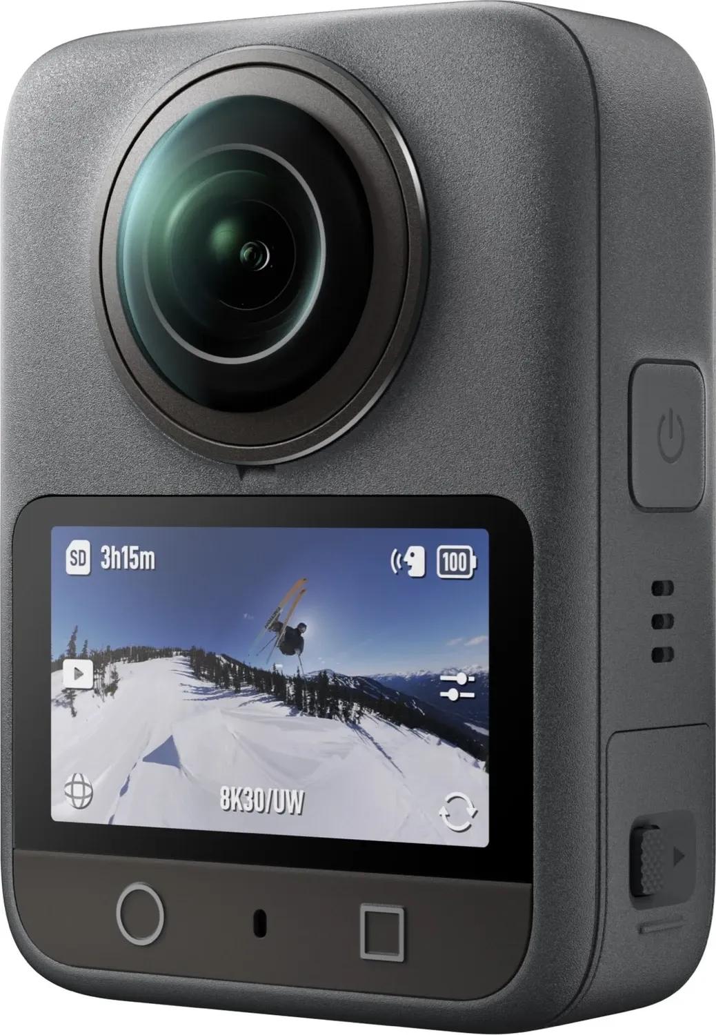 Câmara de Ação 360 DJI Osmo 360 Adventure Combo (314 x 556 pixels - 30 W - USB Type-C para USB Type-C - Preto)