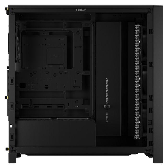 Caixa PC CORSAIR FRAME 4000D RS Wood (Midi Tower - Aço, Madeira, Plástico - 17 cm - Preto/Nogueira) — miniatura 2