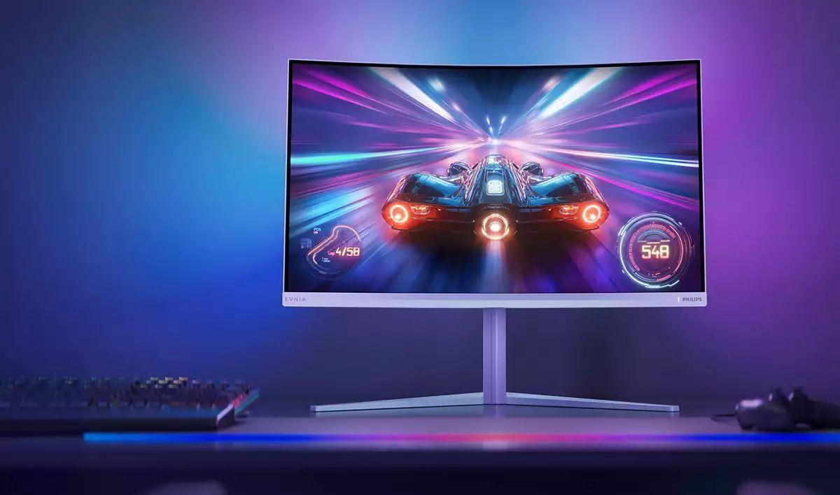 Monitor PHILIPS Evnia 32M2C5501/00 (31,5" - Fast VA - 180 Hz - Branco) — miniatura 14