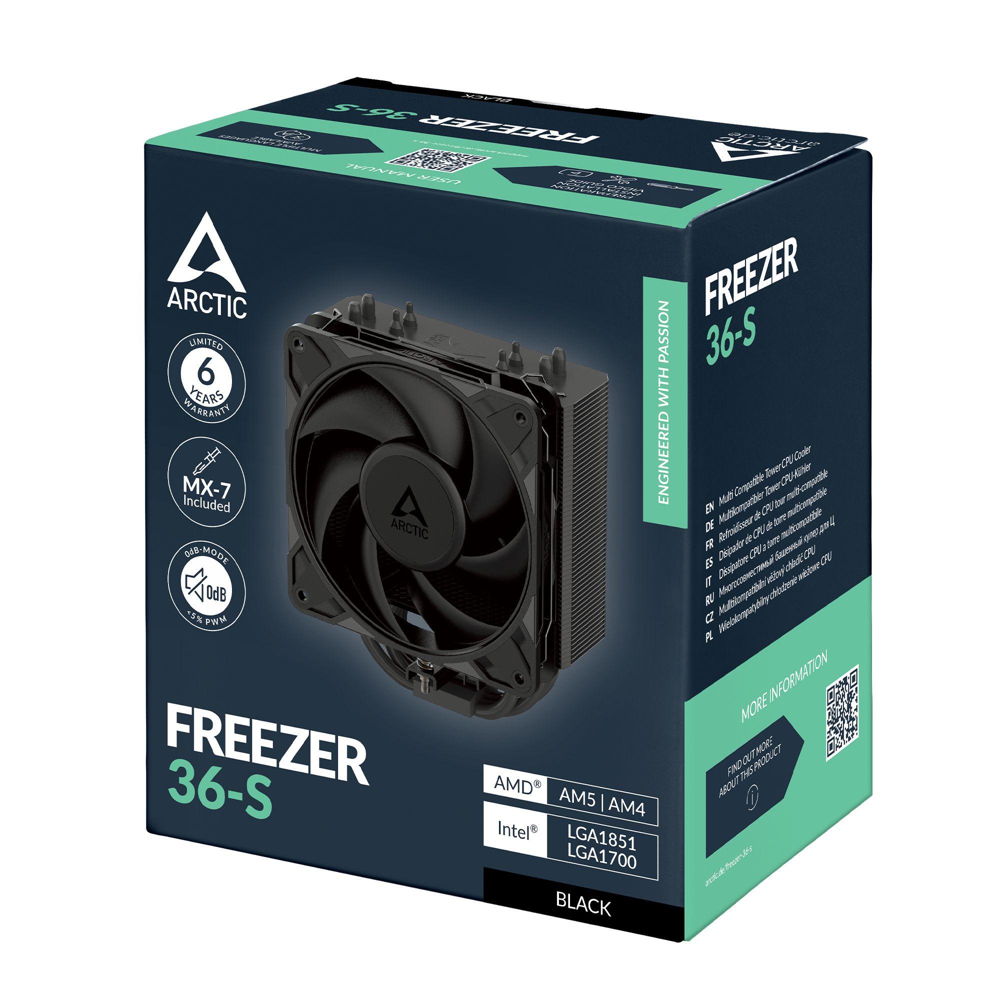 Dissipador CPU ARCTIC Freezer 36-S (Alumínio - Preto) — miniatura 7