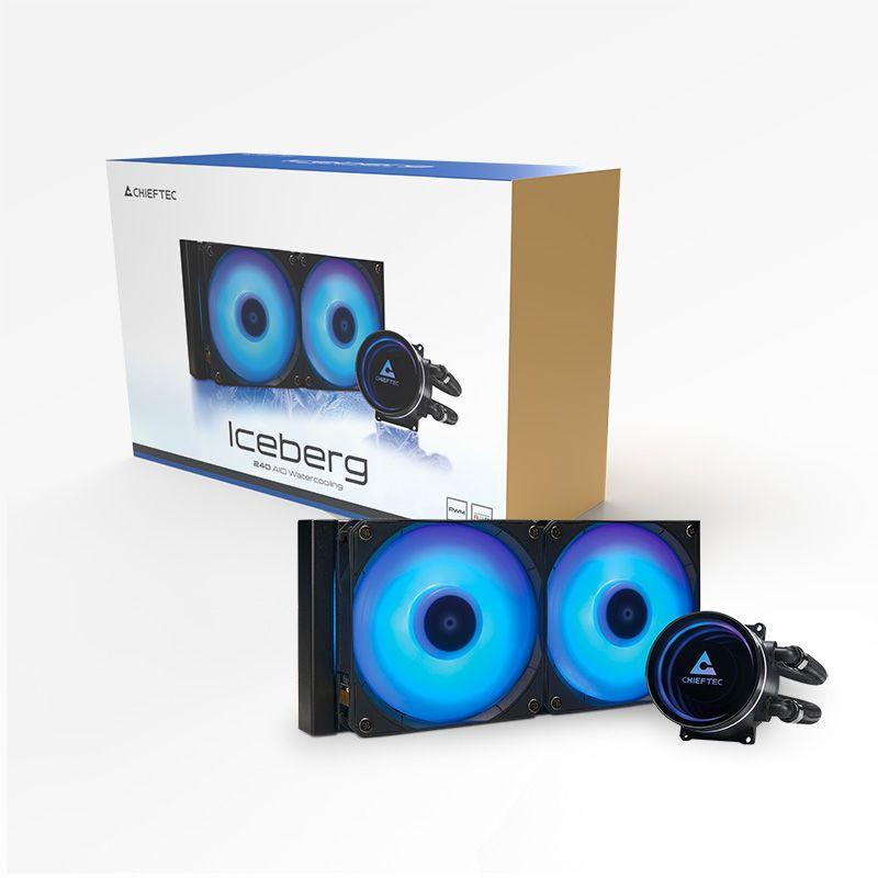Sistema de Refrigeração Líquida para CPU CHIEFTEC ICEBERG 240 RGB (120 mm) — miniatura 10