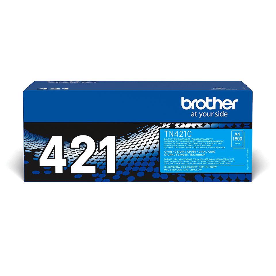 Toner BROTHER TN-421C (1800 páginas - Ciano)