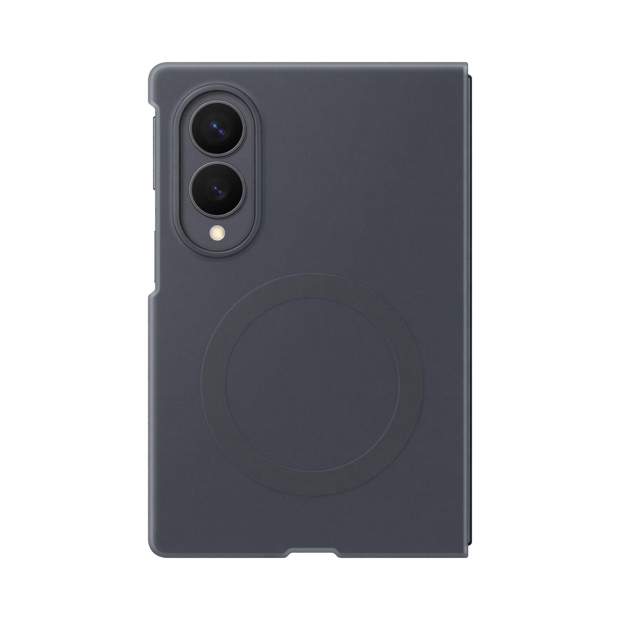 Capa SAMSUNG Silicone Magnética Galaxy Z Fold8 (Silicone - Preto), miniatura 2